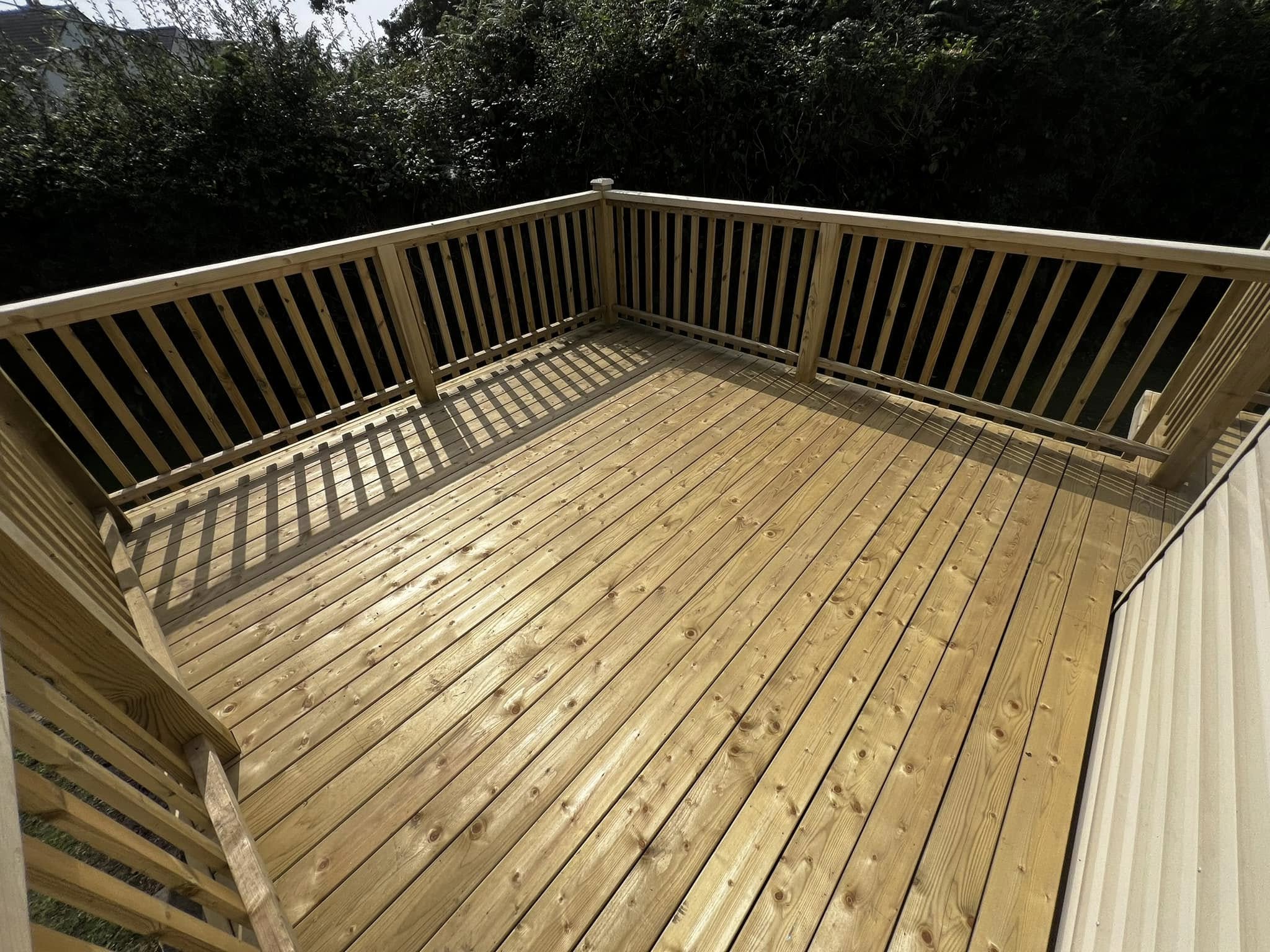 Timber Decking - Horgan Timber Systems Pembrokeshire