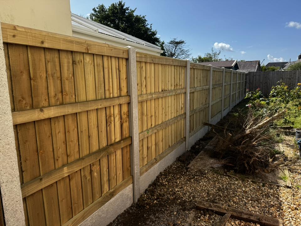 Timber Fencing - Horgan Timber Systems Pembrokeshire