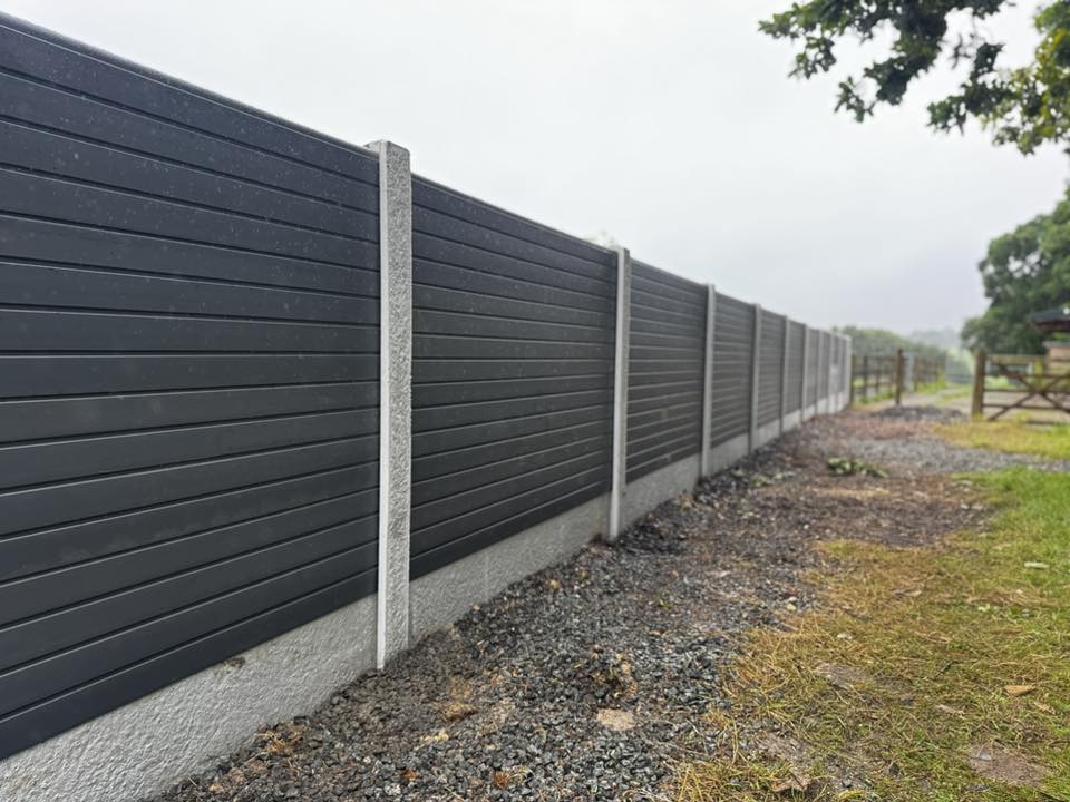 Composite Fencing - Horgan Timber Systems Pembrokeshire
