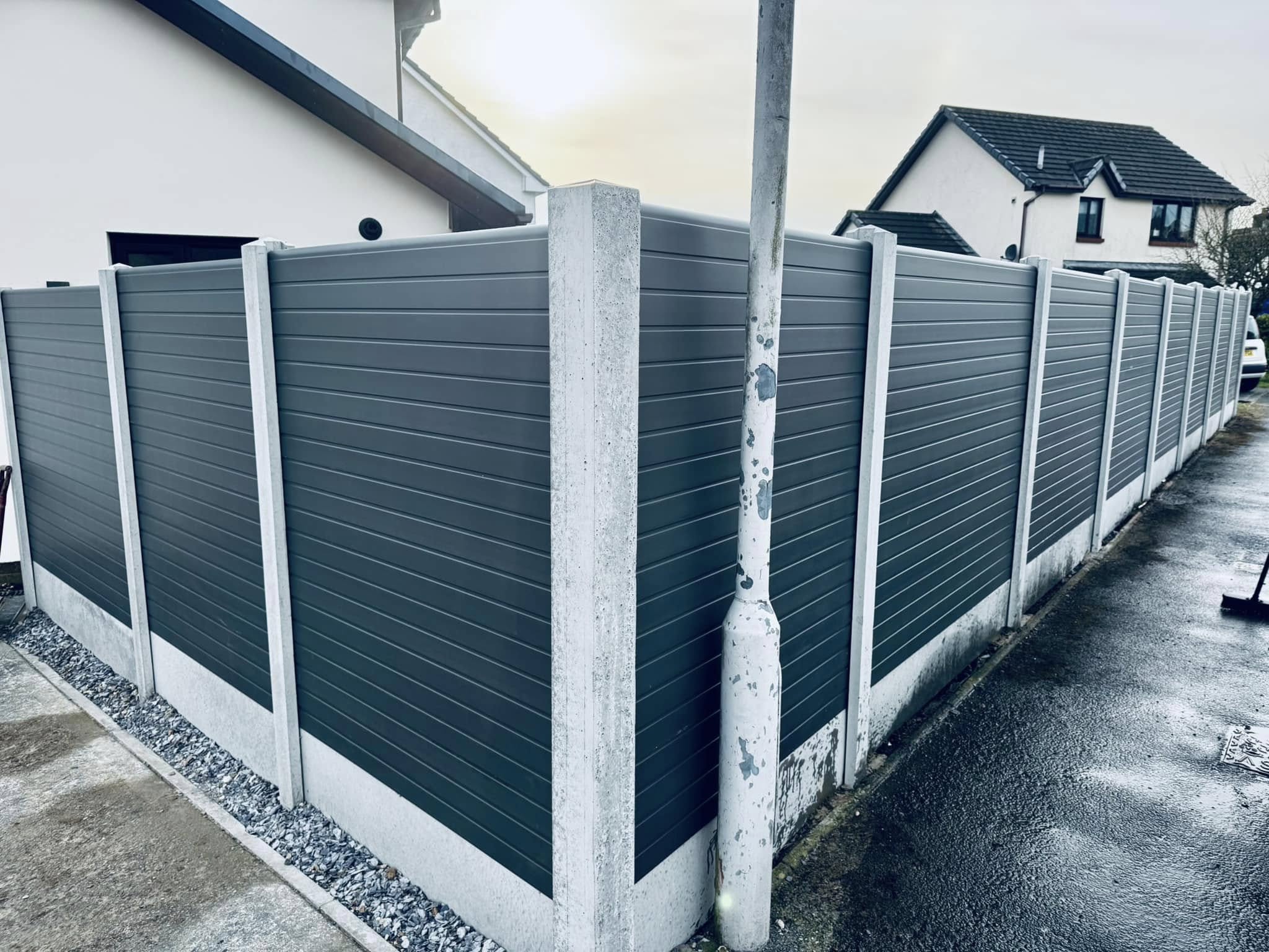 Composite Fencing - Horgan Timber Systems Pembrokeshire